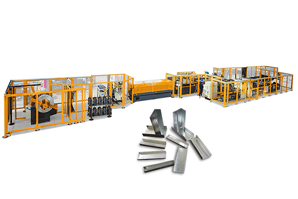 90M/min多规格龙骨机带自动打包机